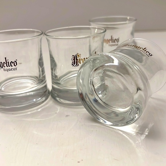 Set of four Frangelico liqueur shot glasses - Picture 4 of 6